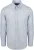 Suitable Overhemd Cotton Slub Streep Blauw