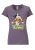 LOGOSHIRT Shirt ‘Wonder Woman’  geel / donkerlila / rood