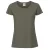Fruit Of The Loom Vrouwen / Dames Ringgesponnen Premium T-Shirt (Diep groen)