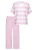 Mey Pyjama ‘Streaked Lines’  rosa