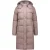 Malelions Women Signature Long Puffer Jacket | Dark Taupe