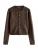 Next Gebreid vest  chocoladebruin