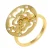 Orphelia Dames 925 Sterling Zilveren Ring – Goud ZR-7079/2