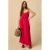 Sissy-Boy maxi zomerjurk met ceintuur – roze