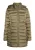 Mymo licht gewatteerd jack Dames militaire olijf