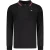 Noorwegen 1963 Zwart Katoenen Polo Shirt voor Mannen