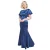 Strakke damesjurk Goddiva Mermaid