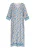 usha FESTIVAL Jurk  crème / blauw / aqua / geel