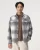 J.C. RAGS | Heren | Rylee Check Overshirt Plum Kitten Grey Big Check