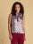 IVY BEAU Amylia Tops  Dark Red