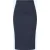 Topvintage exclusive ~ Loreen Bengaline Denim pencil rok in donkerblauw