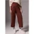 Street One Studio Dames Velours-look broek in Bruin