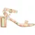 Dune London Lo Memee geweven sandalen met halfhoge hak voor dames (Veelkleurig)