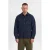 Anerkjendt regular fit overshirt met wol – donkerblauw