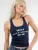 Busem Top  marine / offwhite