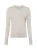 Marie Lund Gebreid vest  taupe