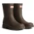 Hunter Downpour Korte Rubberlaarzen voor Heren in Chocoladebruin