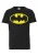 LOGOSHIRT Shirt ‘Batman – Logo’  geel / zwart