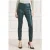 GUESS High Waist Coy Leggi Chenille Leather Pant Green