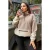 Oversized Pluche Half-Zip Sweatshirt