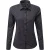 Premier Dames/Dames Maxton Gingham Shirt Met Lange Mouwen (Staal/Zwart)