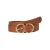 VERO MODA CURVE leren riem VMCSARA cognac
