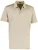 BOSS Black poloshirt beige katoen geprint