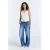 Cup of Joe Denim low waist wide leg jeans Maxine medium blue denim