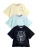 Baker by Ted Baker Shirt  navy / lichtblauw / pasteelgeel / zilver