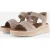 Skechers Skechers Bobs Sun Ray Sandalen taupe Textiel