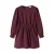 NAME IT KIDS midi jurk met glitter donkerrood