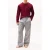 Tommy Hilfiger Ls Pocket Tee Deep Rouge