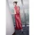 TRENDYOLMİLLA Dames Rood Effen Maxi Mouwloos Stijlvol/Avond Recht Jurken