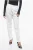 MM6 linnenmix broek met trekkoord in wit