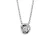 Ketting Diamond Solitaire 0020 Cts Serti Illusion 0,50 Cts White Gold