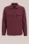 WE Fashion – Heren relaxed fit overshirt – Regular fit – Donkerrood – Katoen –