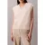 Calvin Klein Oversized Boucle Vest Chalk