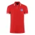 Aquascutum London Embroidered Badge Red Polo Shirt