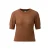 Korte mouwen gebreid trui dames QS Regular Fit