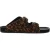 The Kooples Leopard Pouch Leather Sandals Leopard