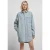 Dames oversized jeans shirt jurk Urban Classics