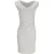 Diane Von Furstenberg Bevin gerimpelde schedejurk in witte viscose