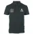 Aquascutum Check A Logo Black Polo Shirt