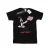 Disney Meisjes Goofy Liefde Hart Katoenen T-Shirt (Zwart)