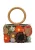 IZIA Handtas  bruin / geel / oranje