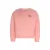 Like Flo sweater met backprint zalm