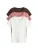 The Set Gebreid vest  donkerbruin / rosa / wit