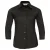 Russell Collection Dames/Dames Easy-Care 3/4 mouw shirt (Zwart)