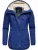 MARIKOO Winterparka ‘Bikoo’  blauw / bruin