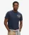 Superdry Mannen Vintage Athletic T-shirt met Korte Mouwen Blauw